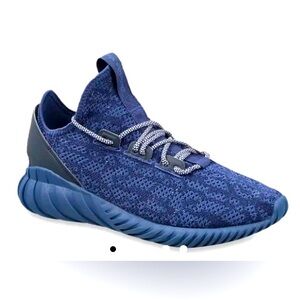 Adidas Tubular Doom Sock Primeknit Athletic Sneakers 13 Navy Blue Basketball